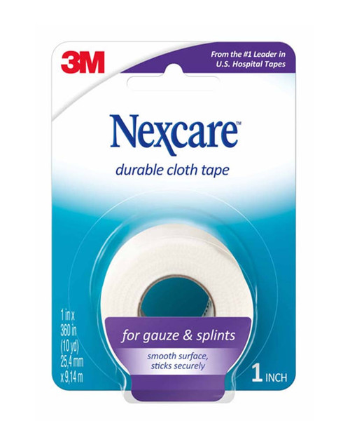 Nexcare Durable Cloth Tape 1 in x 360 in (10 yd) - 1 each