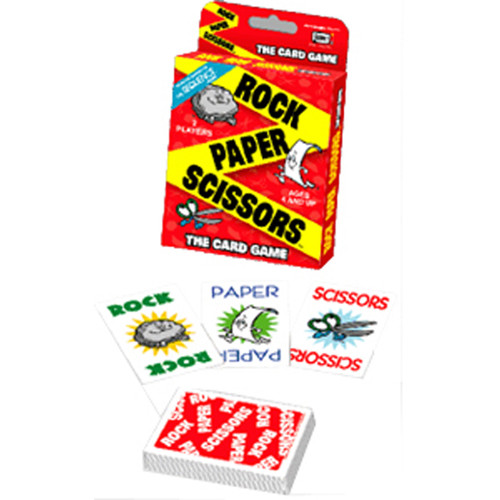 Rock/Paper/Scissor Card Game - 1 Pkg