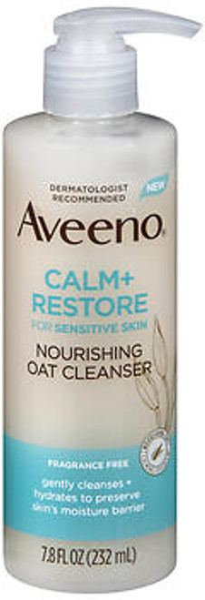 Aveeno Calm + Restore Nourishing Oat Cleanser - 7.8 oz