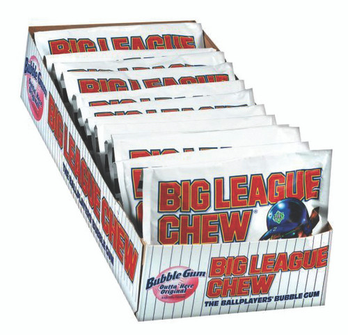 Big League 8 Piece Chewing Gum, Original - 12 ct