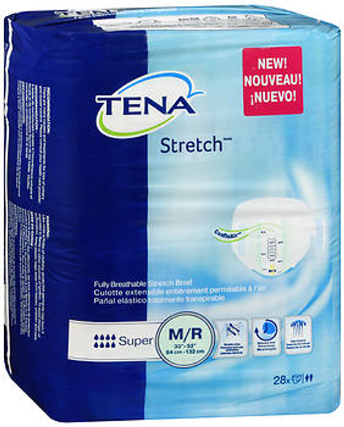 TENA Overnight Protective Underwear Super Absorbency X-Large - 4 pks of 12 each