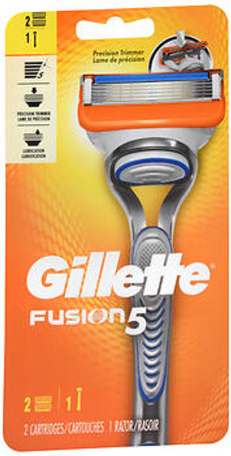 Gillette Fusion 5 Razor and Cartridges - Each