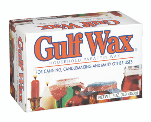Gulf Wax Paraffin Canning Wax, 1 Pound