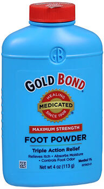 Gold Bond Medicated Foot Powder Maximum Strength - 4 oz