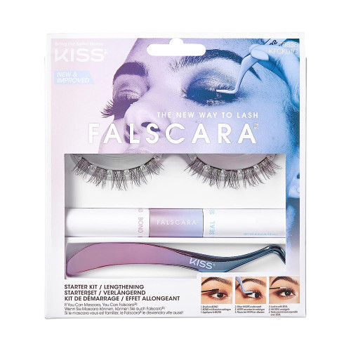 Kiss Falscara Eyelash Stater Kit 01- 1 pair