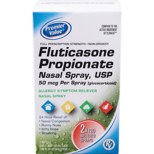 Premier Value Fluticasone Propionate Nasal Spray - 31.6ml