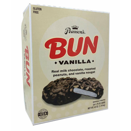 Vanilla Bun Candy Bars 24/Box