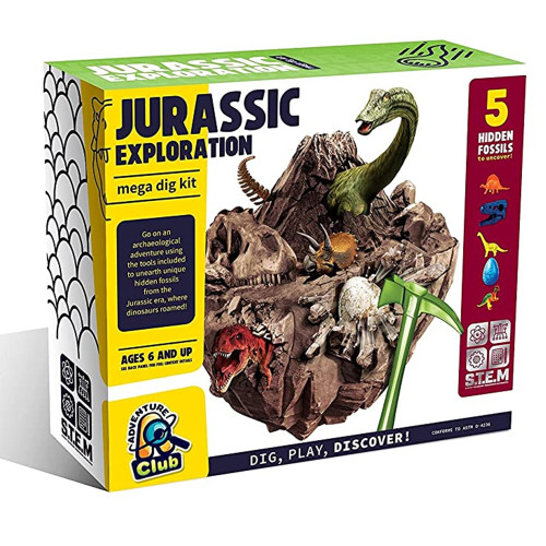 Jurassic Exploration Mega Dig Kit - 1pkg