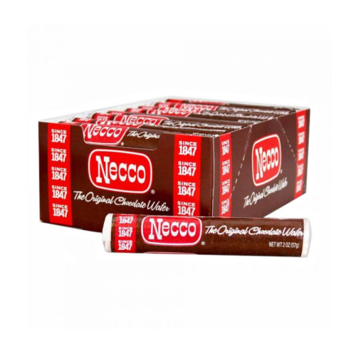 Necco Wafers-Chocolate 24/Box