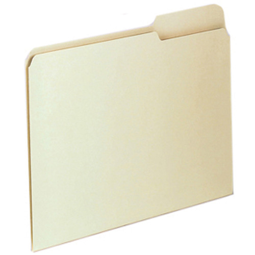 Manila File Folder Letter Size 100ct, 1/3cut