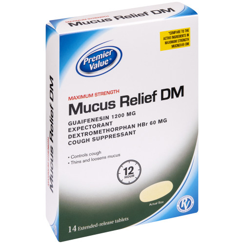 Premier Value Mucus Relief DM 1200mg