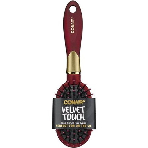 Velvet Touch Cushion Hair Brush, 1 Ct - 1 Pkg