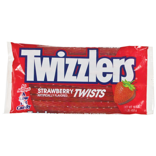 Twizzlers Laydown Bag, Strawberry,   16 oz - 1 Bag