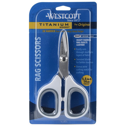 Westcott Rag Snips Crafting & Quilting Scissors