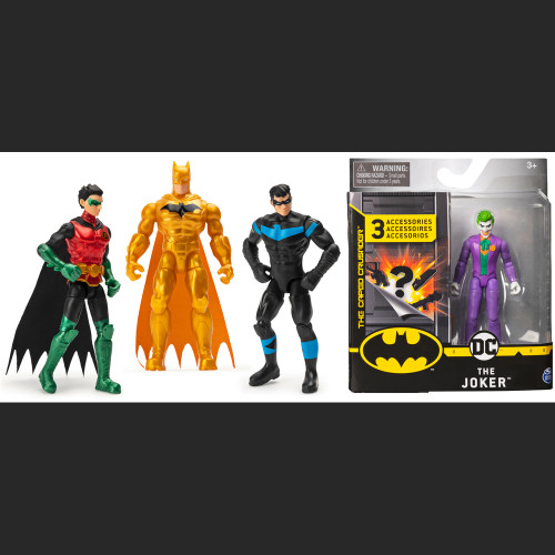 Batman 4" Figures - Assorted, 1 each