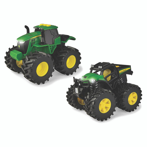 John Deere 6in Monster Treads With Lights and Sounds 2 pack