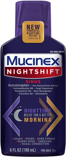 MUCINEX Nightshift Sinus 6 fl. oz.