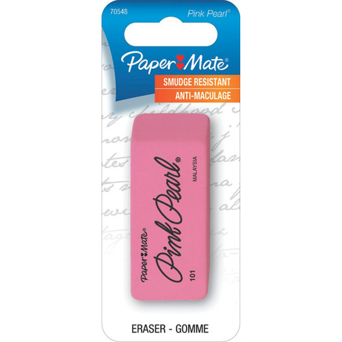 Paper Mate, Pink Pearl Eraser - 1 Pkg