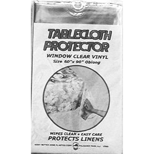 Clear  Vinyl Tablecloth Protector 70" Round - 1 Pkg