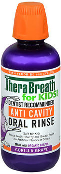TheraBreath For Kids Anti Cavity Oral Rinse - 16 oz