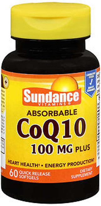 Sundance Vitamins CoQ10 100 mg Plus 60 Softgels