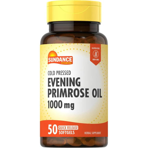 Sundance Vitamins Evening Primrose Oil 1000 mg - 50 Softgels