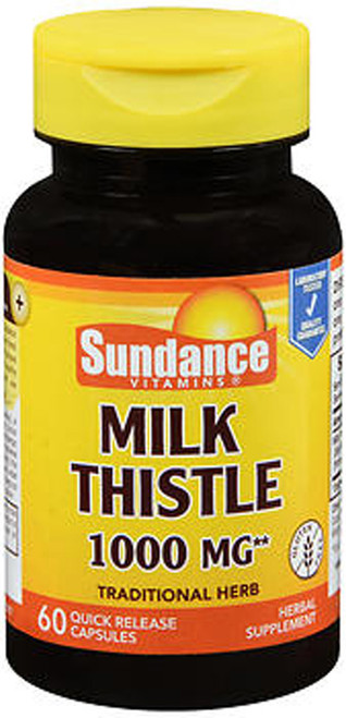 Sundance Vitamins Milk Thistle 1000 mg - 60 Capsules