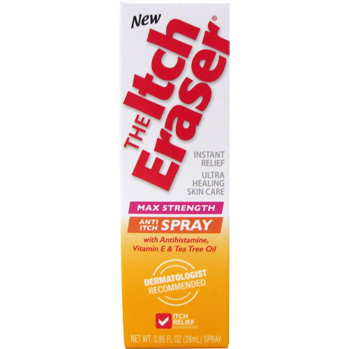 The Itch Eraser Anti-Itch Spray Max Strength - .95 oz