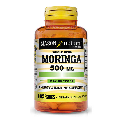 Mason Natural Moringa 500 mg Capsules - 60 ct