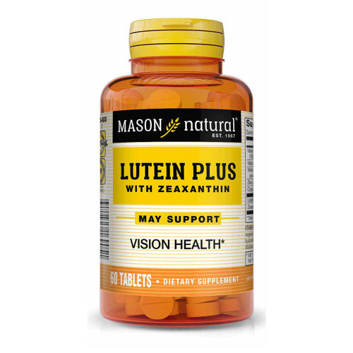 Mason Natural Lutein Plus with Zeaxanthin Tablets - 60 ct