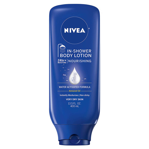 Nivea In-Shower Body Lotion Nourishing, 13.5 oz