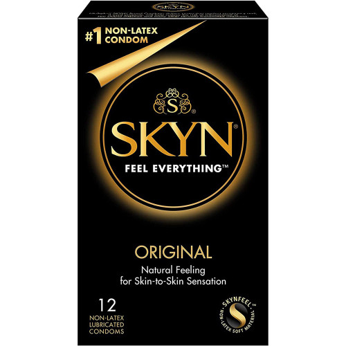 LifeStyles SKYN Condoms Lubricated Non-Latex - 12 ct