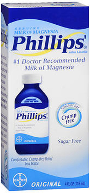 Phillips' Milk of Magnesia Liquid Original - 4 oz