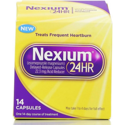 Nexium 24HR, Acid Reducer, Delayed-Release, Capsules - 14 Capsules