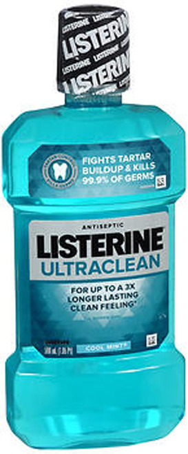 Listerine Ultraclean Antiseptic Cool Mint - 16.9 oz