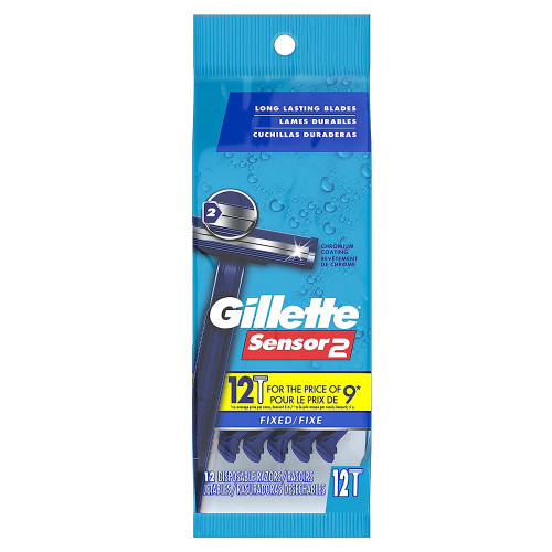 Gillette  Sensor 2 Disposable Razors - 12 ct