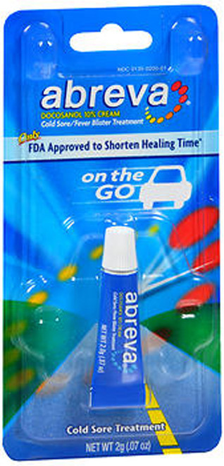 Abreva Cold Sore/Fever Blister Treatment, On the Go - .07 oz