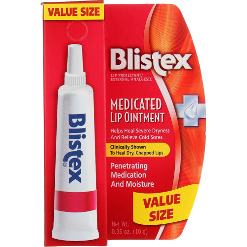 Blistex Medicated Lip Ointment, Value Size - 0.35 oz