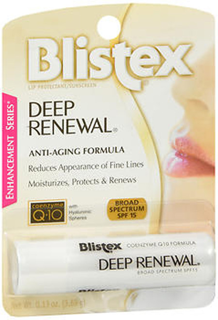 Blistex Deep Renewal Anti-Aging Treatment Lip Protectant/Sunscreen SPF 15 - 12 ct