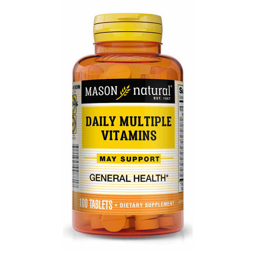 Mason Natural Daily Multiple Vitamin - 100 Tablets