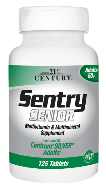 21st Century Sentry Senior - 125 ct