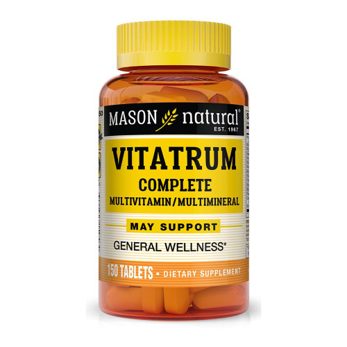 Mason Natural VitaTRUM Complete Multivitamin & Multimineral - 150 Tablets