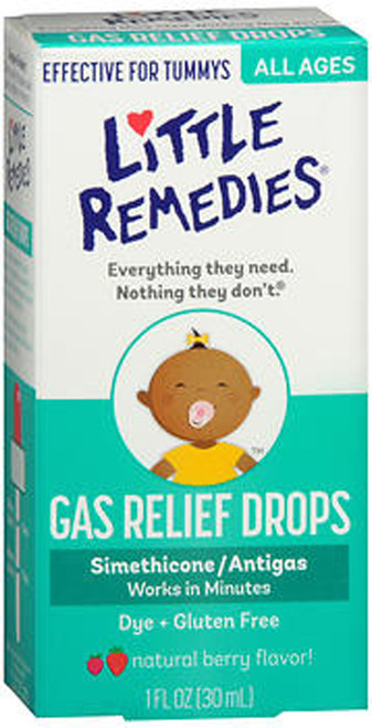 Little Tummy's Gas Relief Drops Natural Berry Flavor - 1 oz