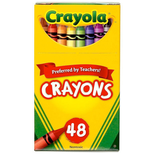 Crayola Crayons - Asst, 48 ct