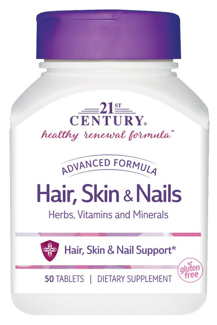 21st Century Hair, Skin & Nails - 50 Caplets