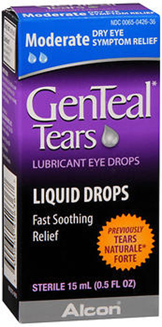 GenTeal Lubricant Eye Drops Moderate - .5 FL OZ