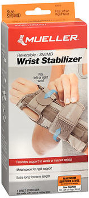 Mueller Carpal Tunnel Wrist Stabilizer Small/Medium - Each