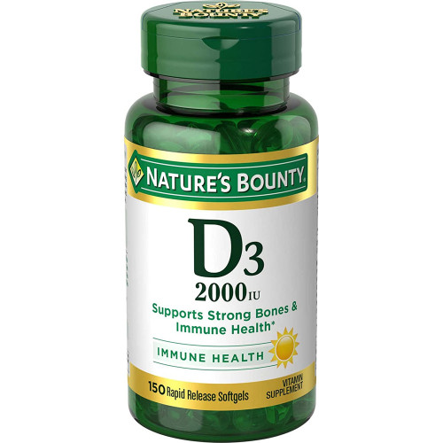 Nature's Bounty D3-2000 IU Super Strength - 150 Softgels