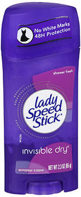 Lady Speed Stick Invisible Dry Antiperspirant Deodorant Shower Fresh - 2.3 oz