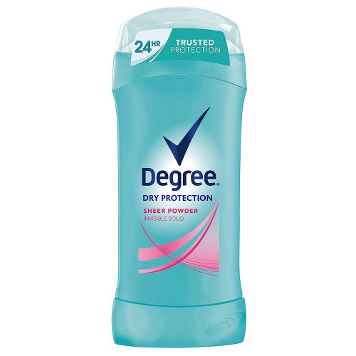 Degree Dry Protection Anti-Perspirant & Deodorant Invisible Solid Sheer Powder - 2.6 oz
